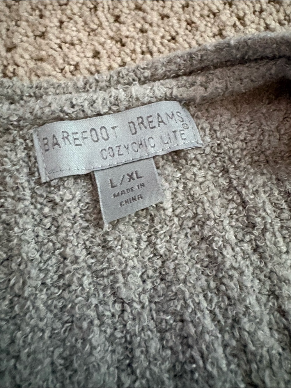 Barefoot Dreams Ribbed Open-Front Cardigan - Picture 4 of 5